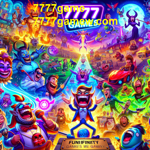 A Diversão dos Jogos Engraçados no 7777game